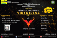 Vidyutrenz 2k21 Technical Symposium Poster